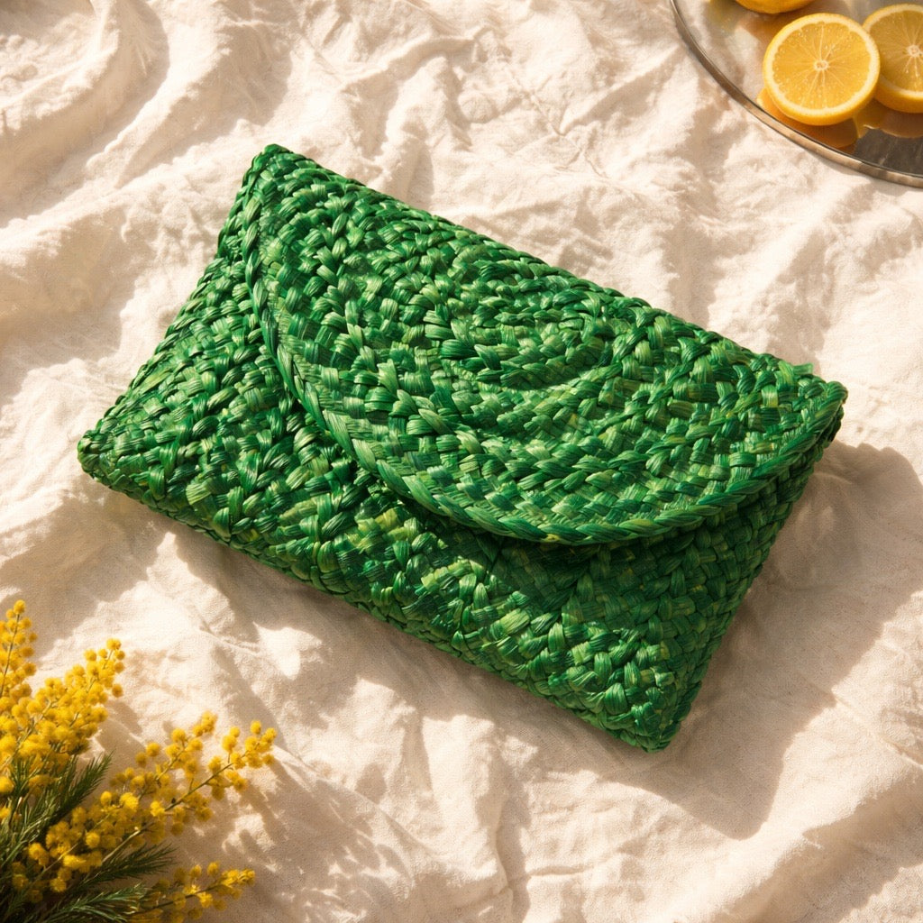 New straw bags