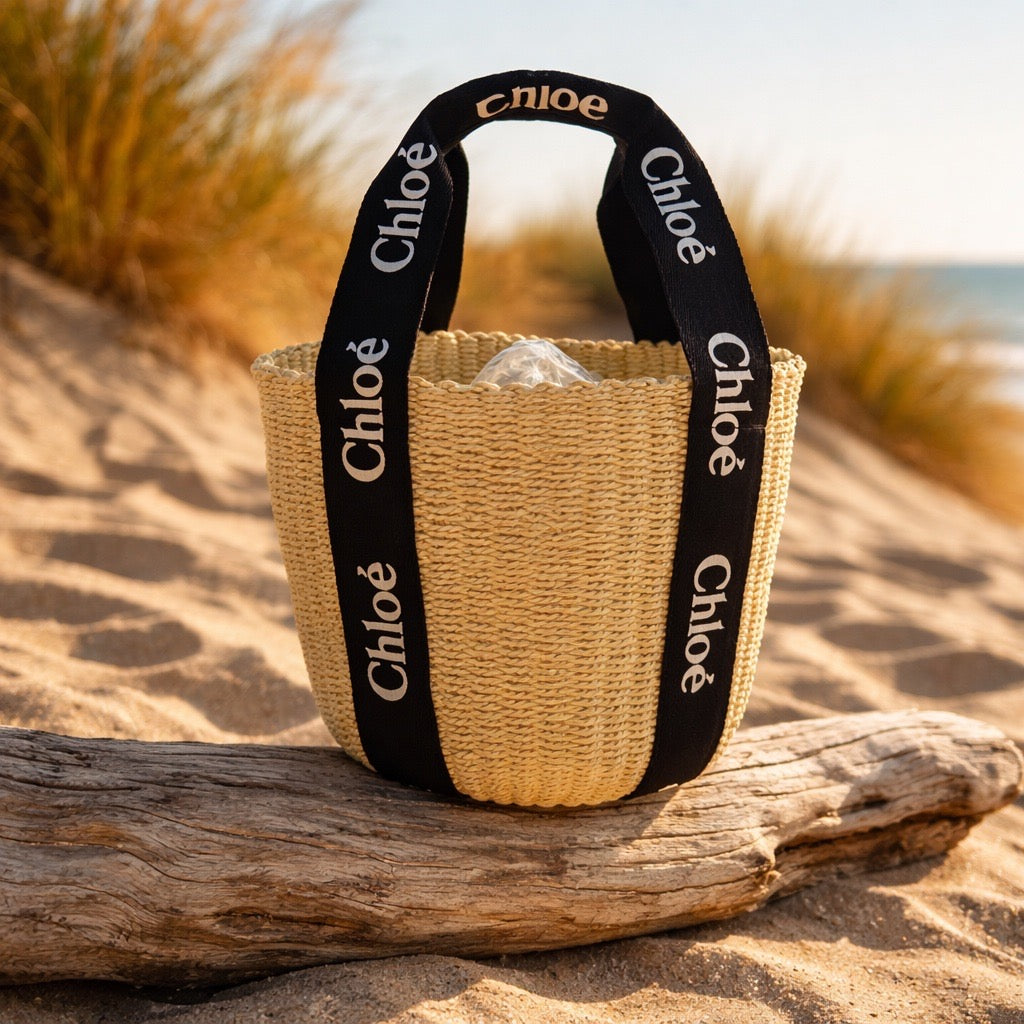 Chloé raffia tote bag 👜🌴