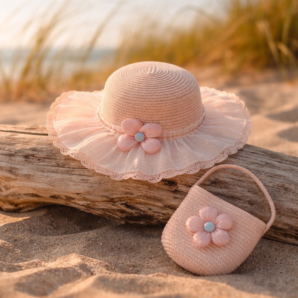 Kids set hat & bag