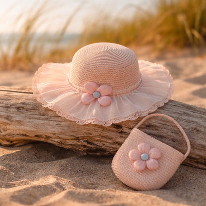 Kids set hat & bag
