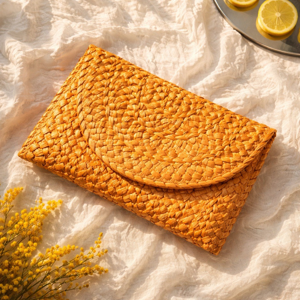 New straw bags